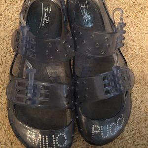 Emilio Pucci Jelly Shoes